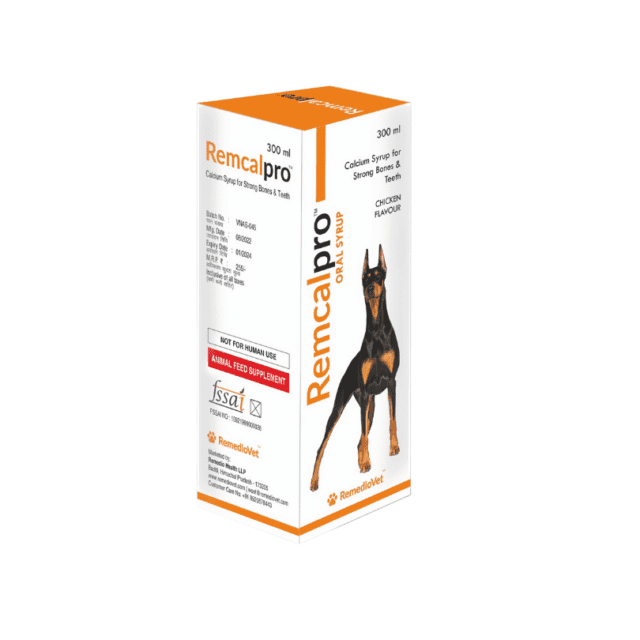 Calcium Syrup For Dogs & Cats Yummy Chicken Flavour