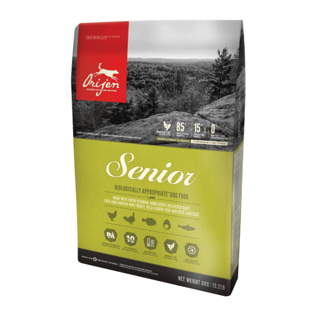 Orijen Grain Free Senior Dry Dog Food For All Breeds