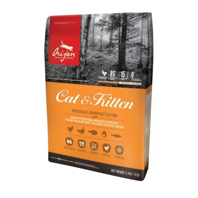 Orijen Cat & Kitten Dry Cat Food For All ages & Breeds
