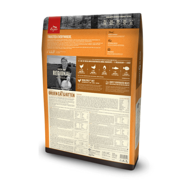Orijen Cat & Kitten Dry Cat Food For All ages & Breeds