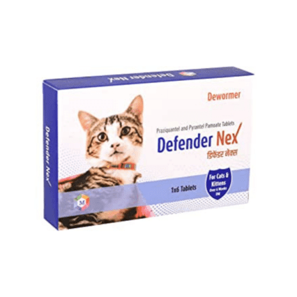 Defender Nex Dewormer for Cats and Kittens - 6 tablets