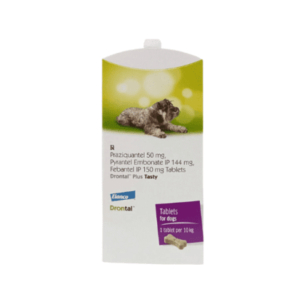 Drontal Plus Tasty Deworming Tablet For Dogs