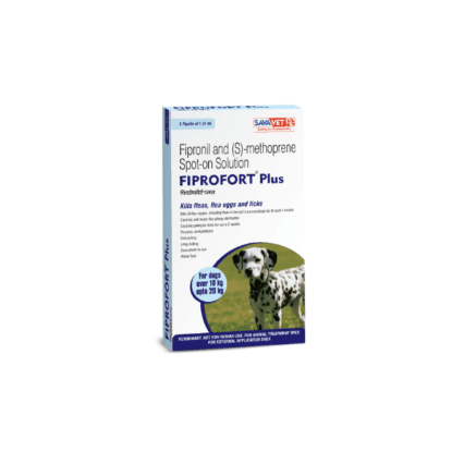 Fiprofort Tick n Flea Spot-on For Dogs 10-20 Kg