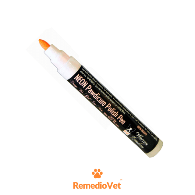 Pawdicure Dog Nail Polish Neon Orange