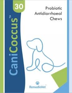 Antidiarrheal chews for dogs