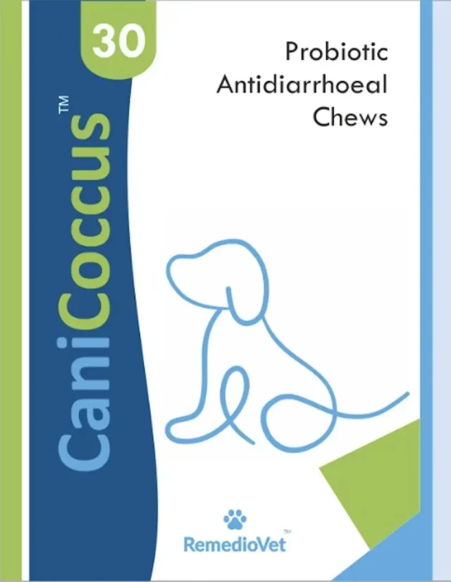 Antidiarrheal chews for dogs