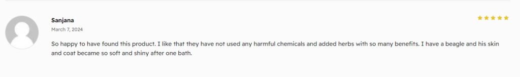 Herbal Dog Shampoo Review